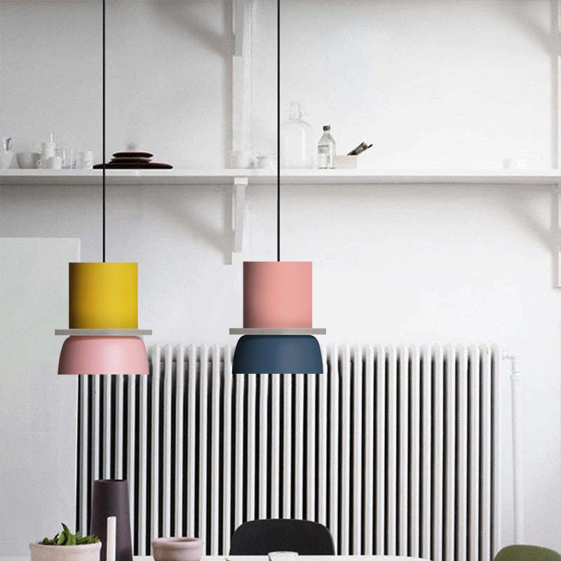 Jojo Pendant Light Contrast Color - Lamp Copper