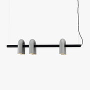 Arisha Modern Pendant Light Linear With 3 U-Shaped Light - Lamp Copper