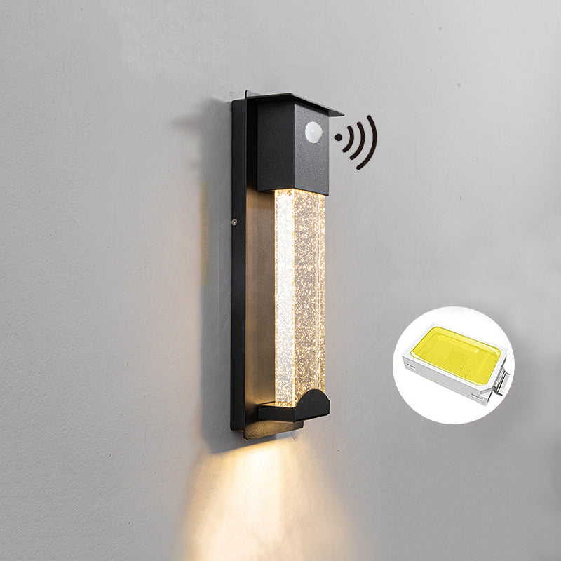 Beryn Outdoor Wall Lamp, Steady/Sensor Lights - Lamp Copper