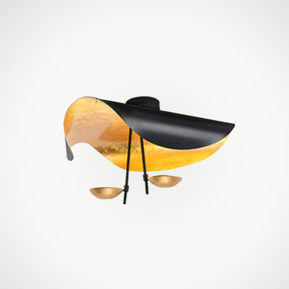 Airsha Pendant Light 3 Colour, Gold Foil Pendant Lights - Lamp Copper