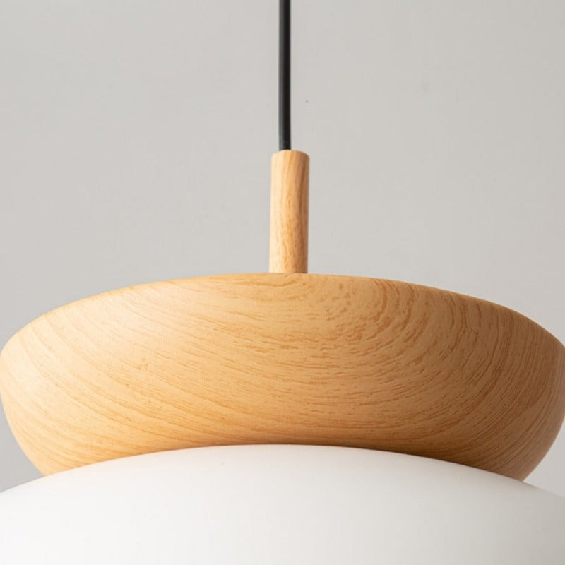 Muto Nordic Pendant Light/Flush Mount Ceiling Light Wood/Metal Black Kitchen Balcony - Lamp Copper