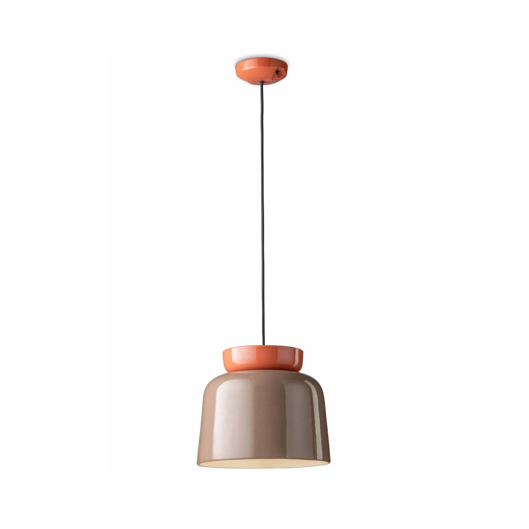 Hues Ceramic Bowl  Pendant Light