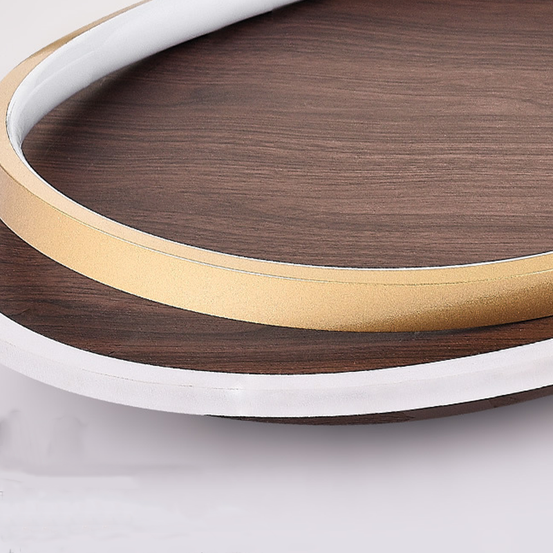 Arisha Modern Rund Dimmable Ceiling Light Gold Metal Acrylic Bedroom - Lamp Copper