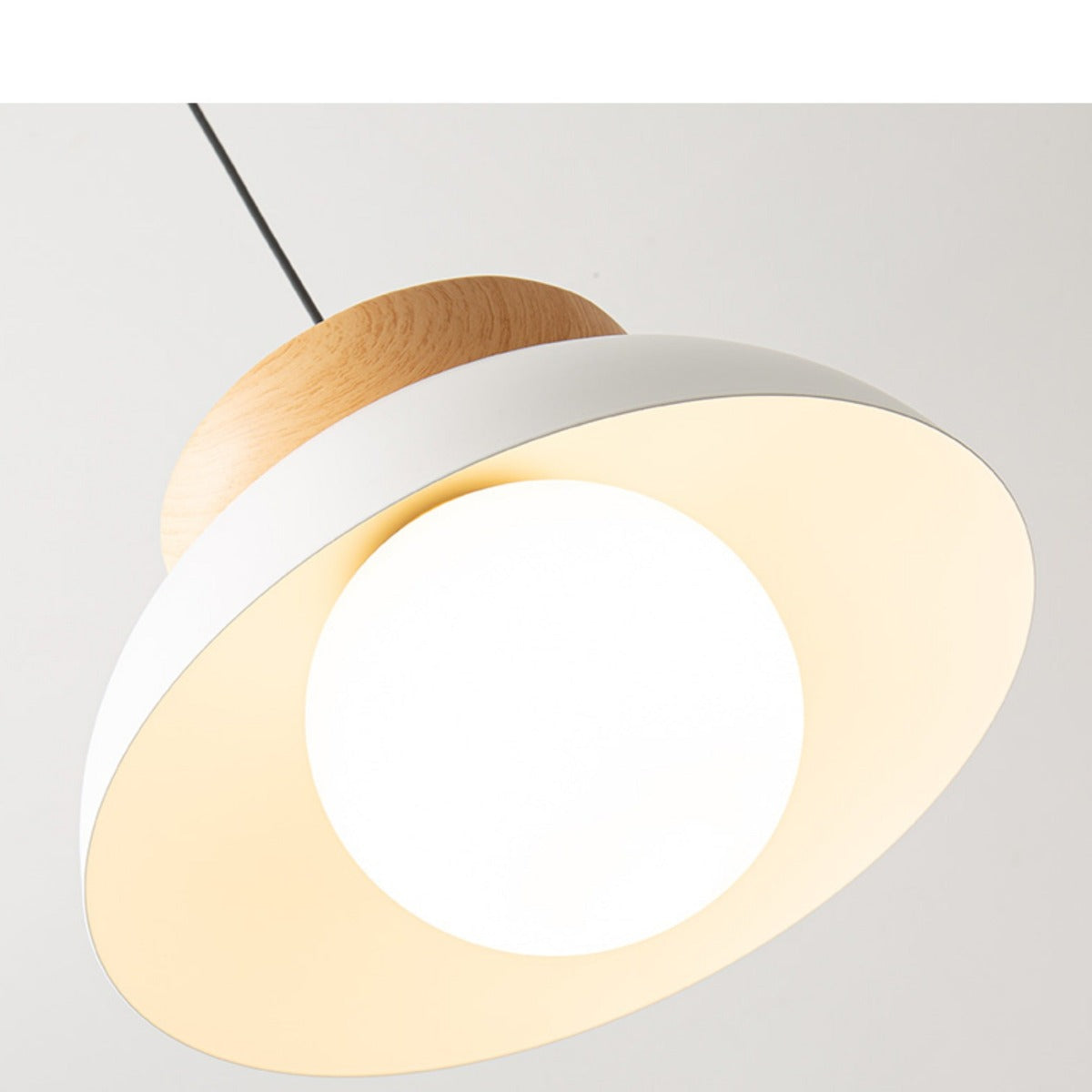 Muto Nordic Pendant Light/Flush Mount Ceiling Light Wood/Metal Black Kitchen Balcony - Lamp Copper