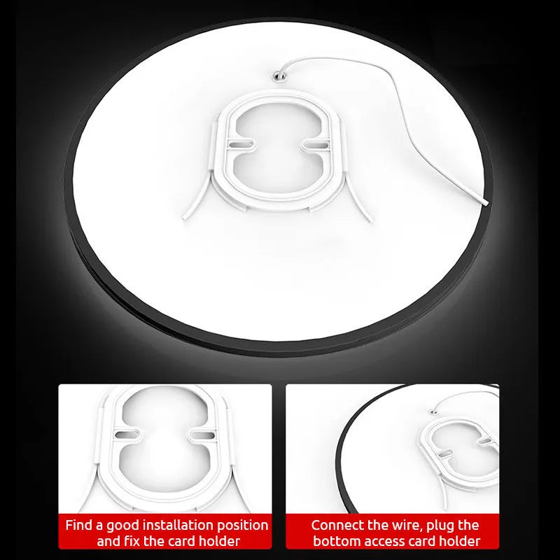 Yani Round Bathroom Led Ceiling Light - Lamp Copper