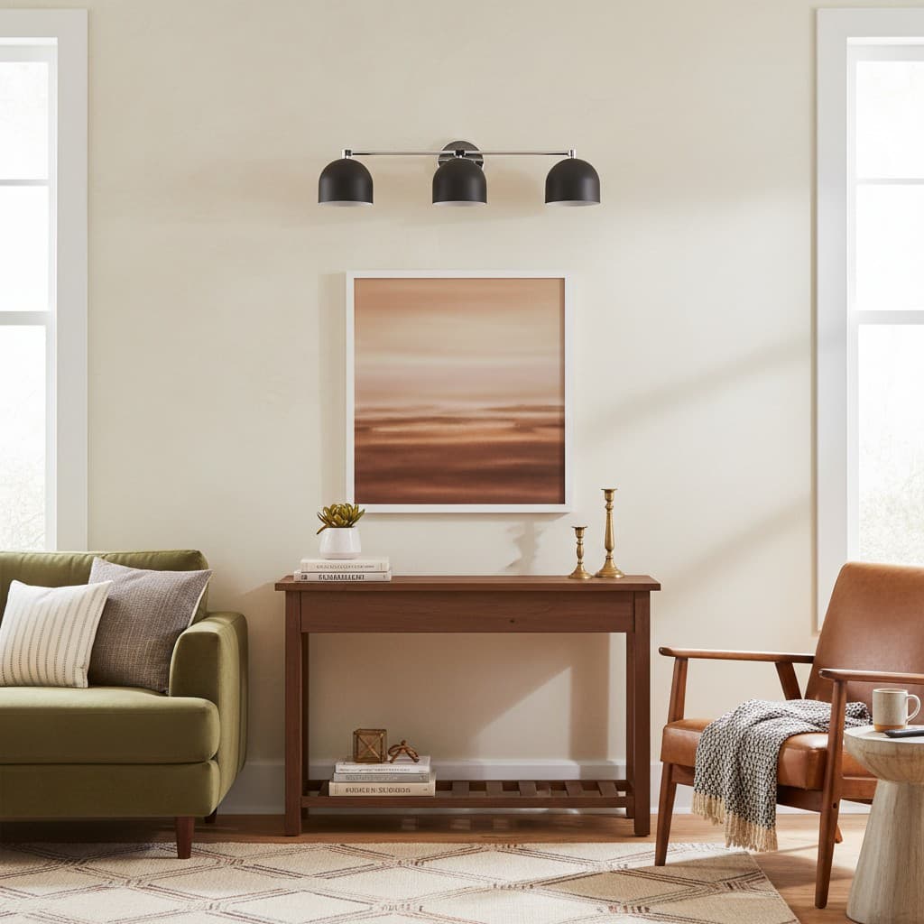 Chroma Dome Brass Wall Sconce Modern Bathroom