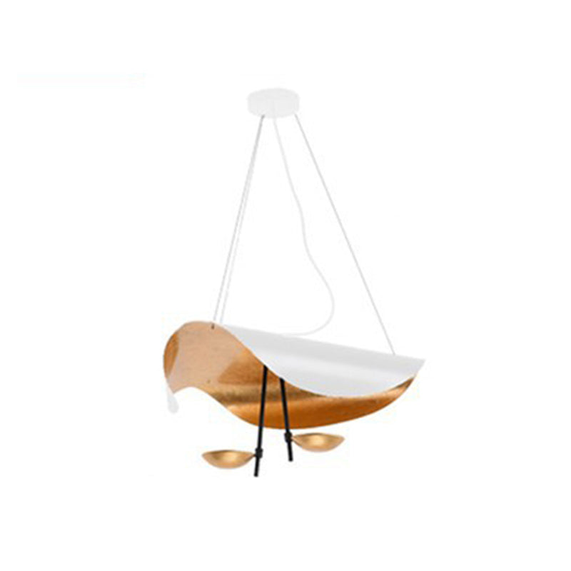 Airsha Pendant Light 3 Colour, Gold Foil Pendant Lights - Lamp Copper