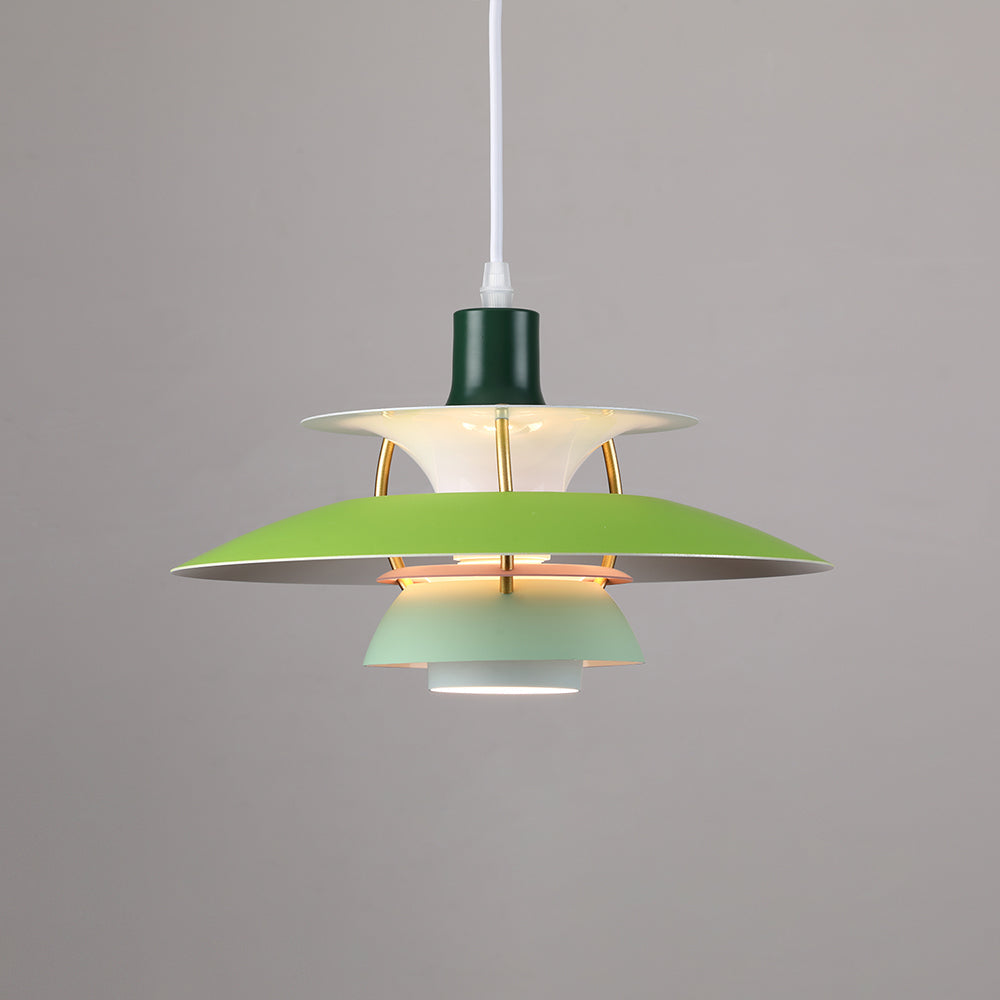 Jojo Macaron Umbrella Pendant Light, 15 Color - Lamp Copper