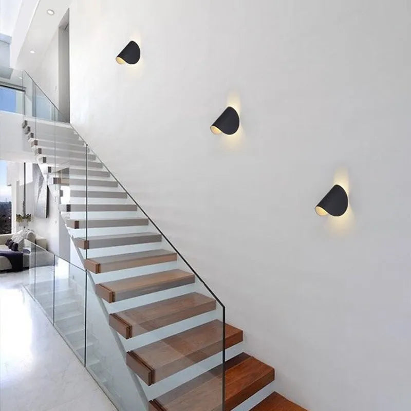 Myra LED Wall Reading Lamp 360° Rotatable, Bedside & Living Room - Lamp Copper