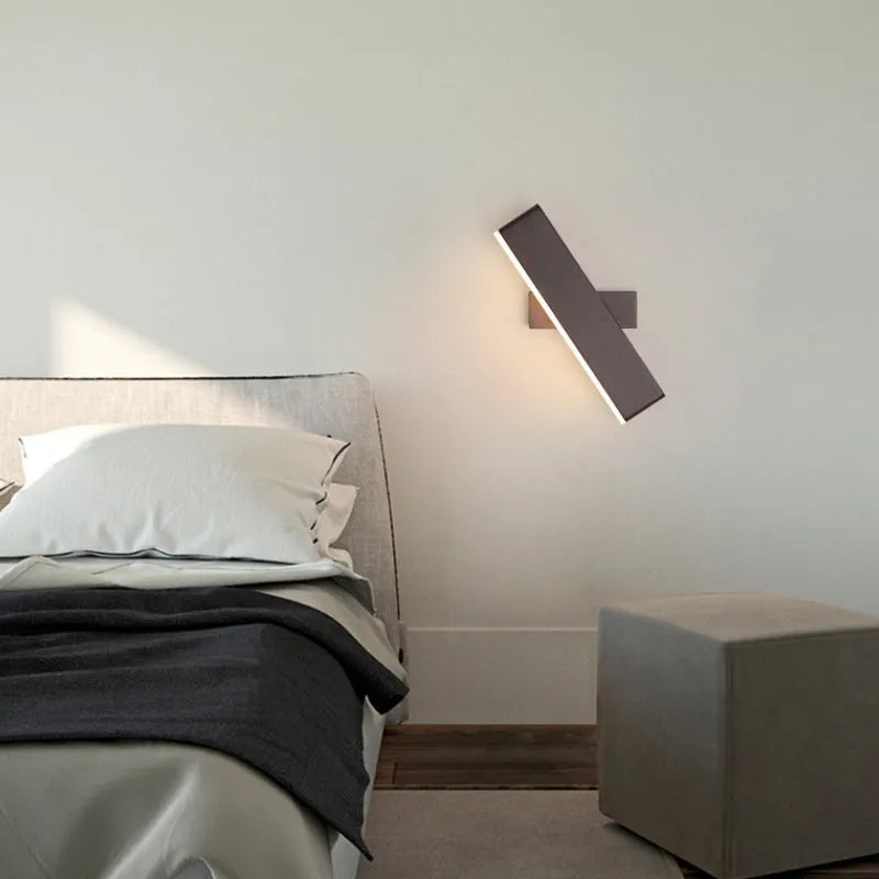 Kaya Rectangular Rotatable Wall Lamp - Lamp Copper