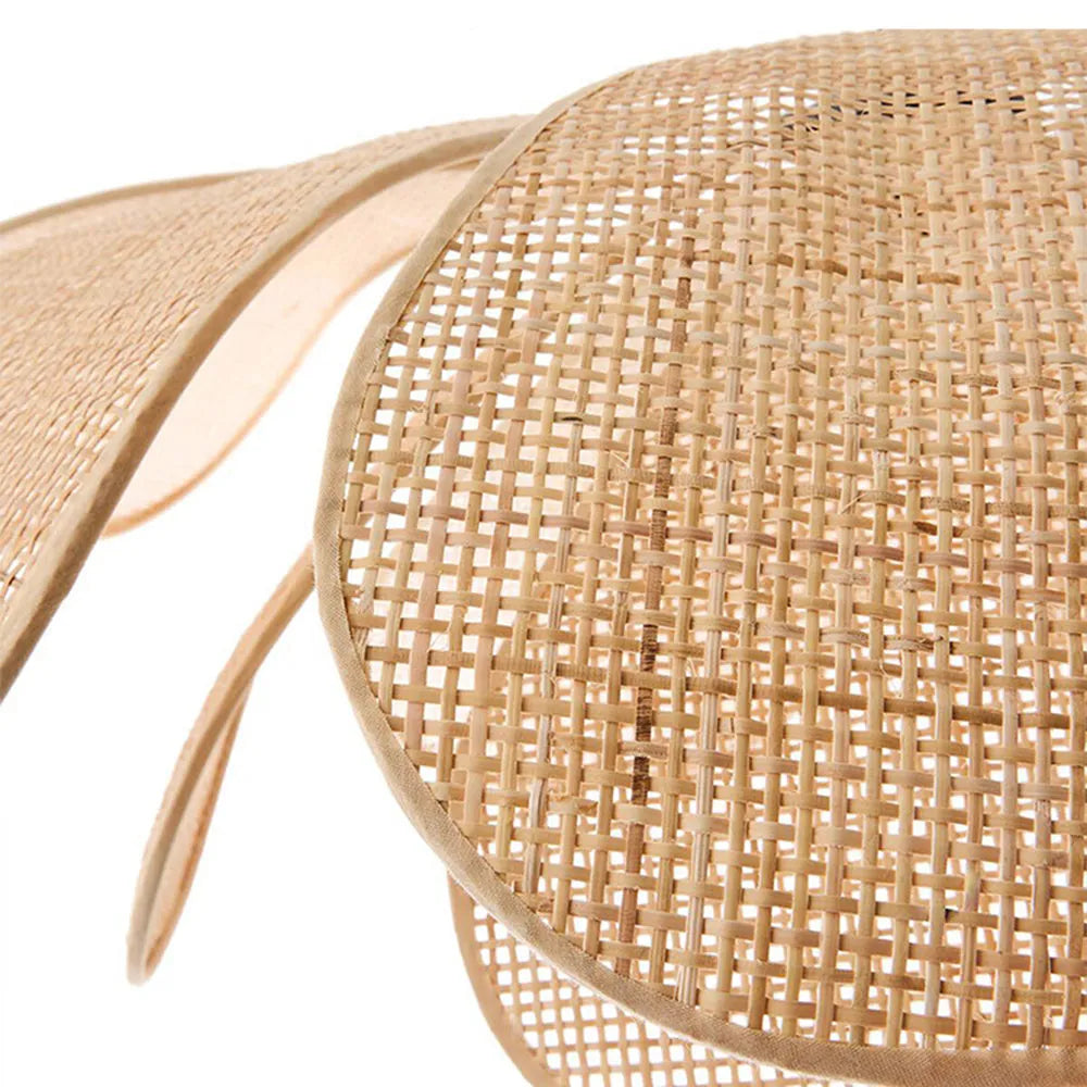 Aiko Handmade Pendant Light, Rattan/Willow Weave - Lamp Copper