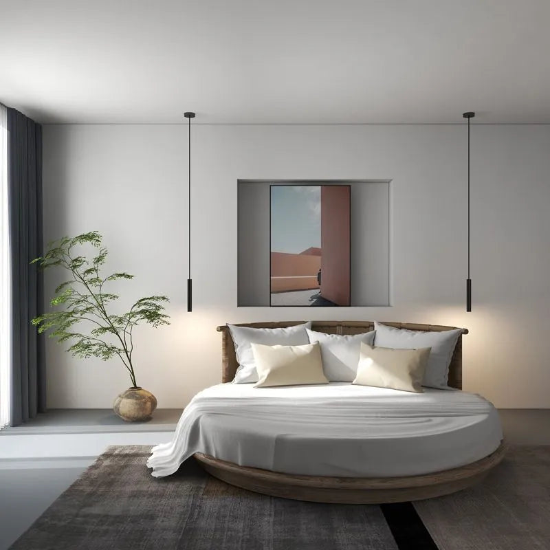 Filo Linear Pendant Light - Lamp Copper