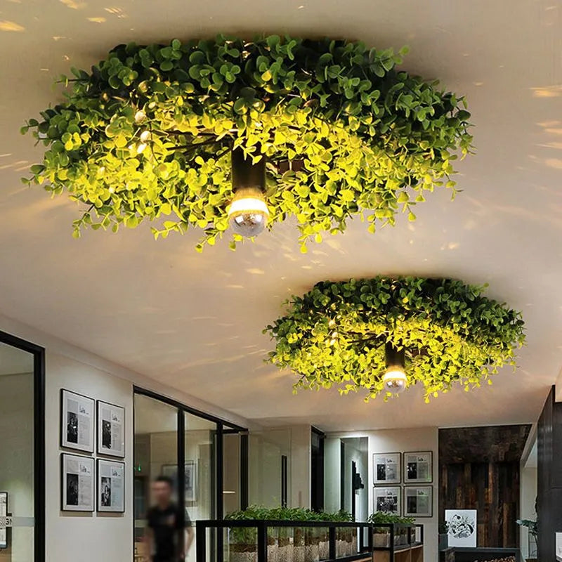 Arko Plant Ceiling Light - Lamp Copper