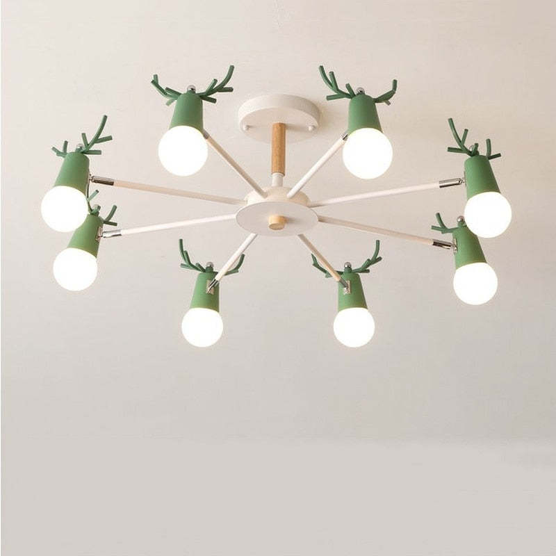 Valentina Deer Pendant Light, 7 Colour, 4 Style - Lamp Copper