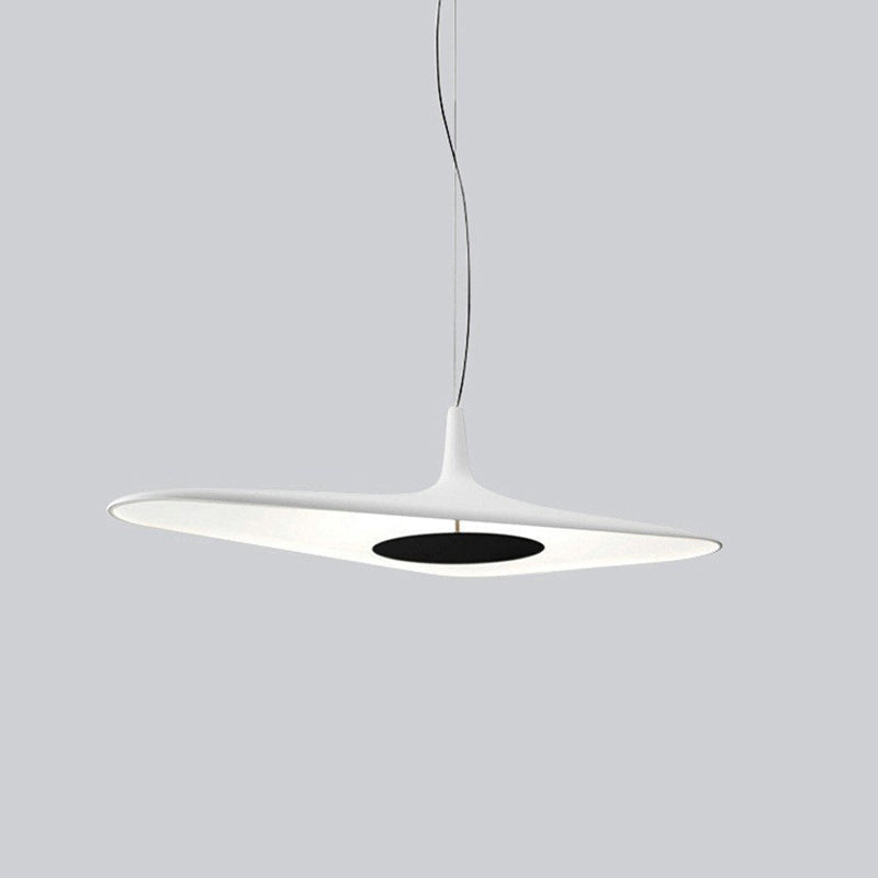 Arisha Modern Minimalist ResinCreative Pendant Light, Black/White - Lamp Copper