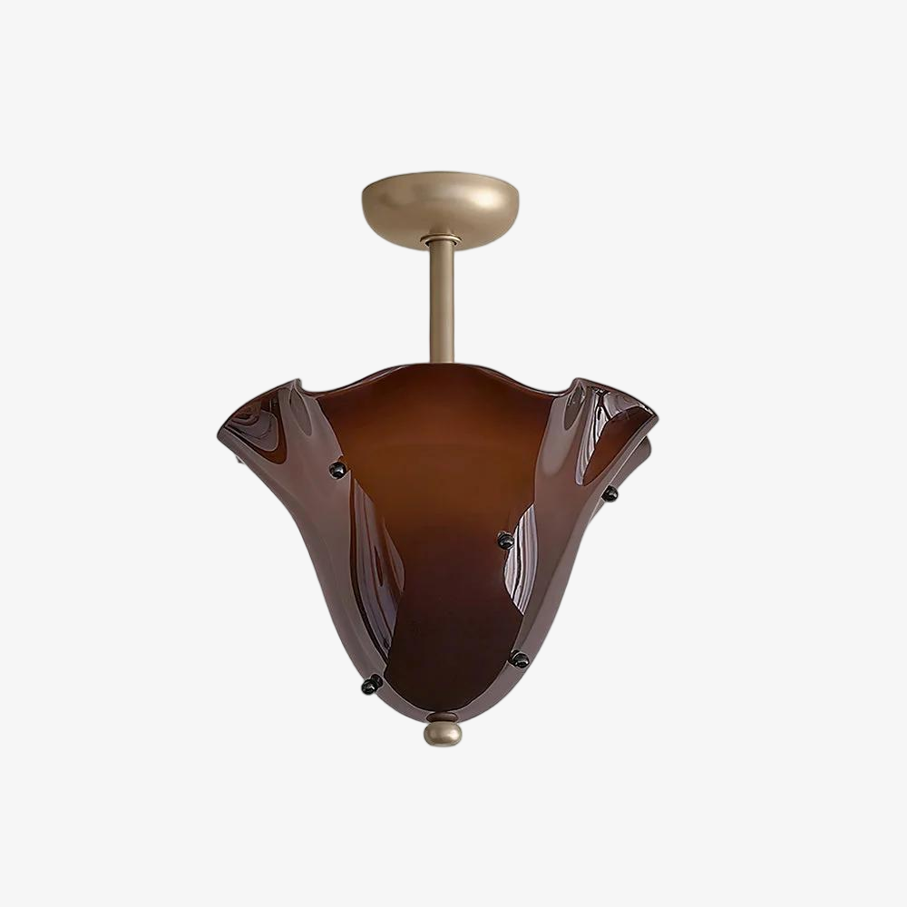 Musa Decorative Glass Ceiling Light Modern
