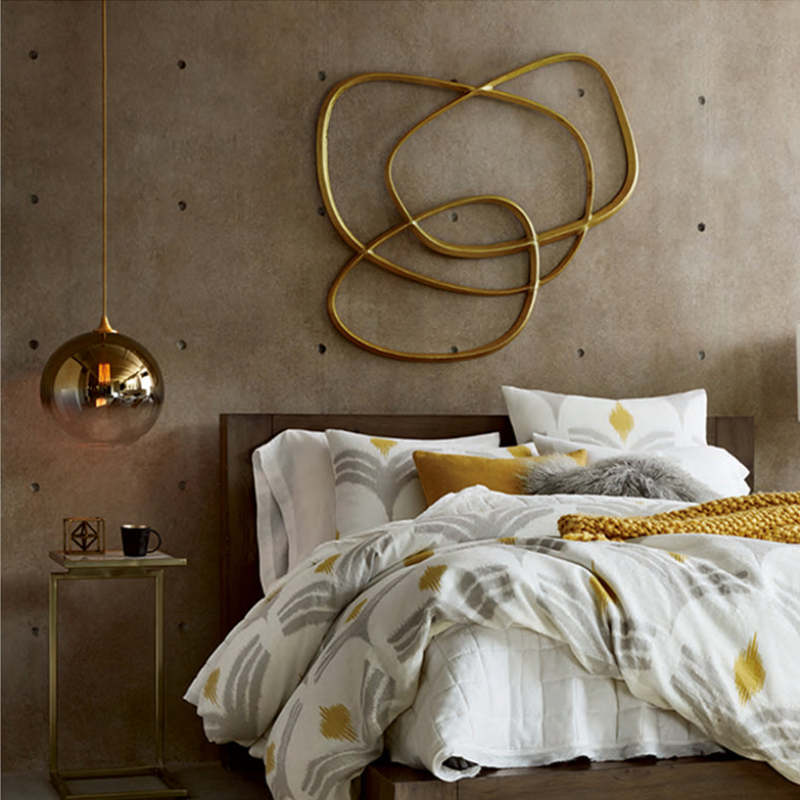 Brina Frosted Balloon Pendant Light Gradient - Lamp Copper