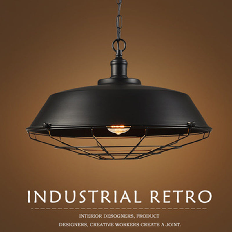 Epoch Rustic Black Industrial Pendant Light Shade, Outdoor/Indoor - Lamp Copper