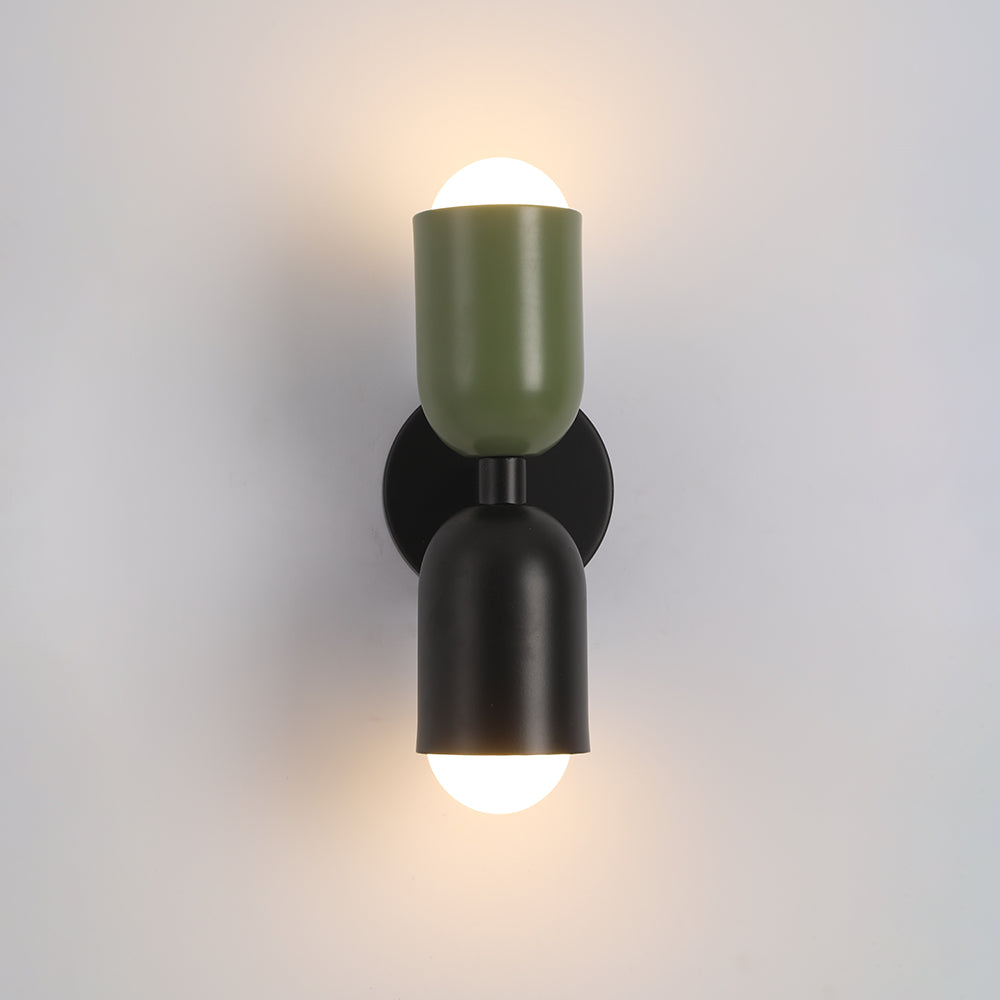 Kira Double-Headed Colorful Wall Lamp - Lamp Copper