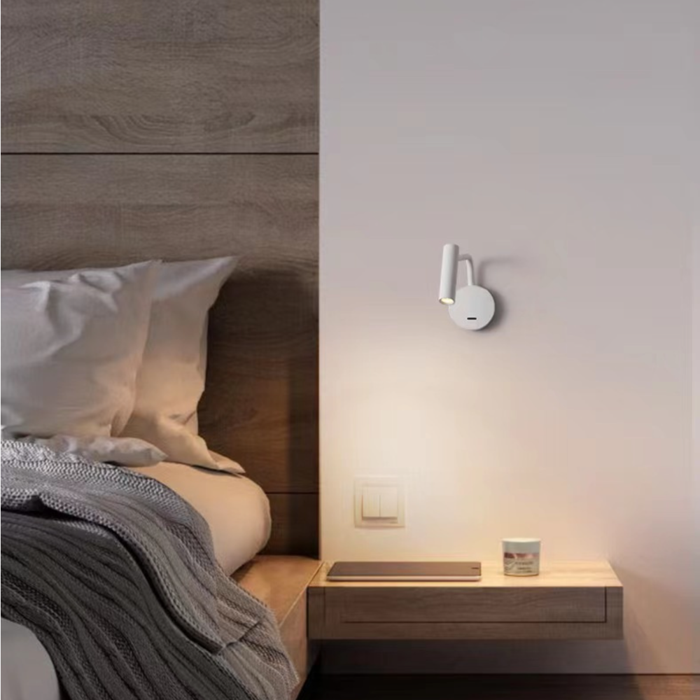 Arisha Wall Lamps Swing Arm Modern, LED Spotlight Corridor - Lamp Copper