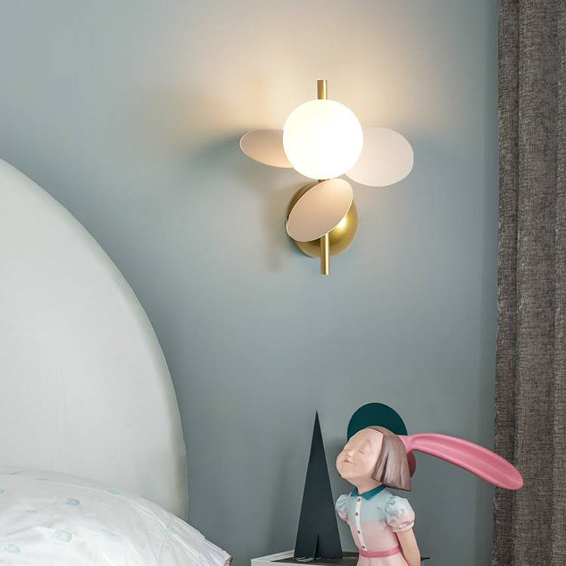 Arisha Petal Wall Lamp for Children's Room, 2 Colour - Lamp Copper