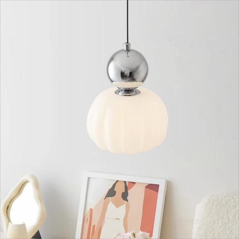 Valentina Modern LED Pendant Light Chrome Metal Dining Room/Bedroom - Lamp Copper