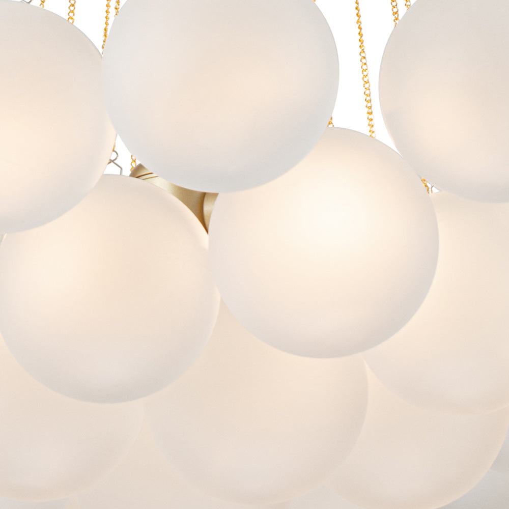 Ljomuli Individual Creativity Glass Chandelier - Lamp Copper
