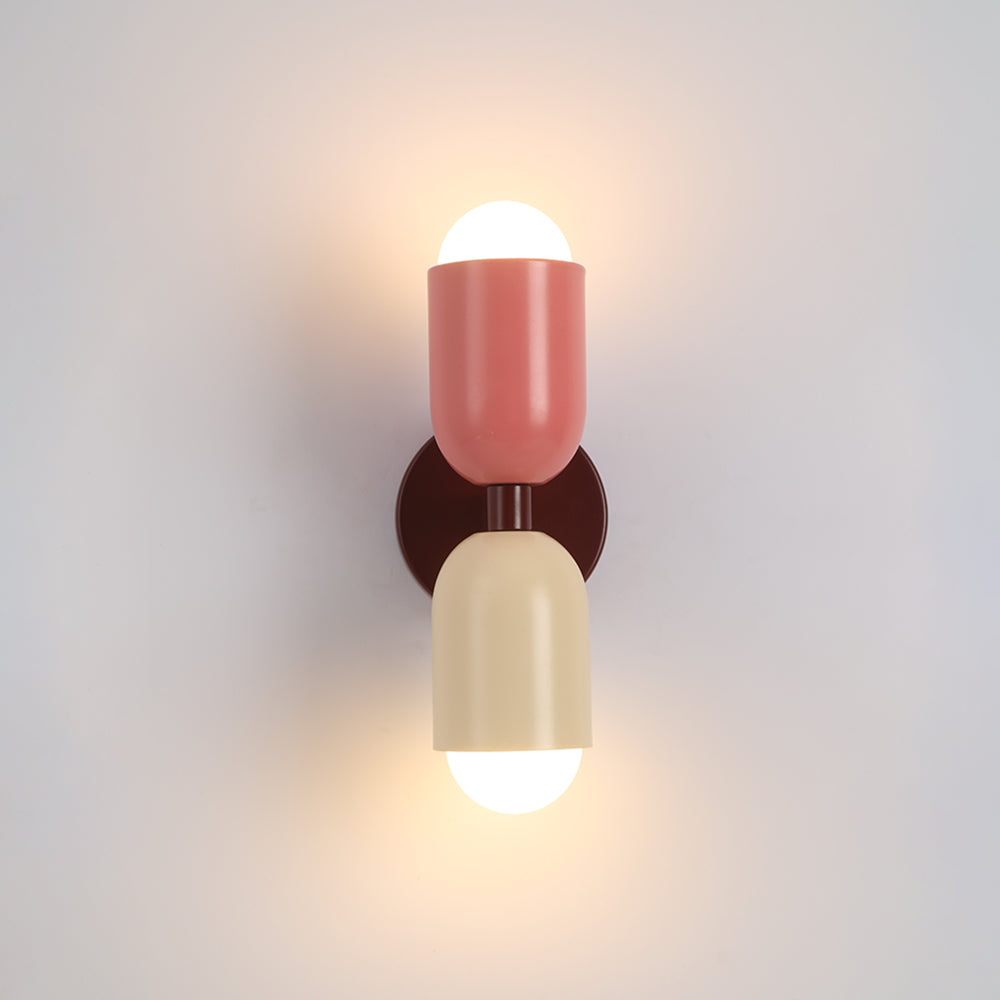 Kira Double-Headed Colorful Wall Lamp - Lamp Copper