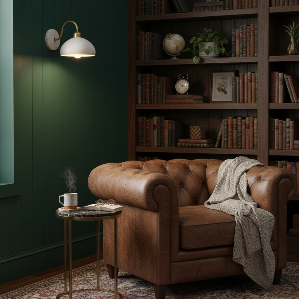 Terra Wall Lamp Ceramic$Brass