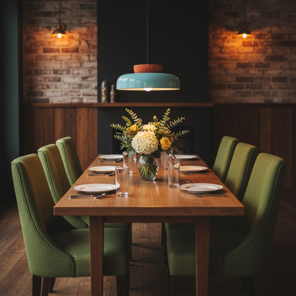 Hues Ceramic Bowl  Pendant Light