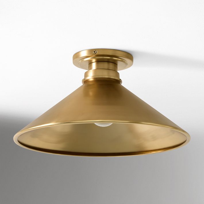 Grange Ceiling Light Metal&Glass