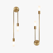 Rime Modern Wall Sconce for Bedeside Gold 2 PCS - Lamp Copper