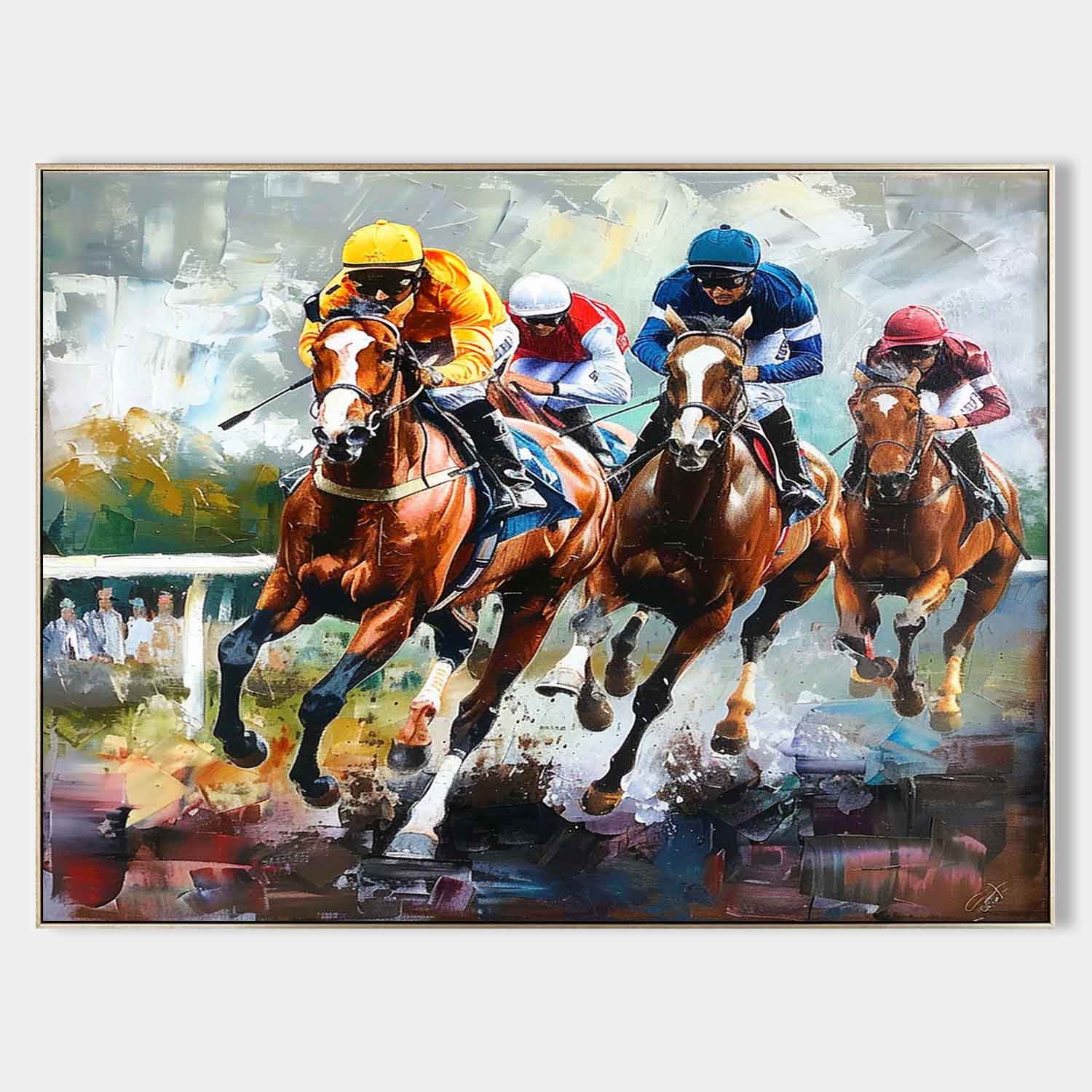 Contemporary Horse Art HA021 - Lamp Copper