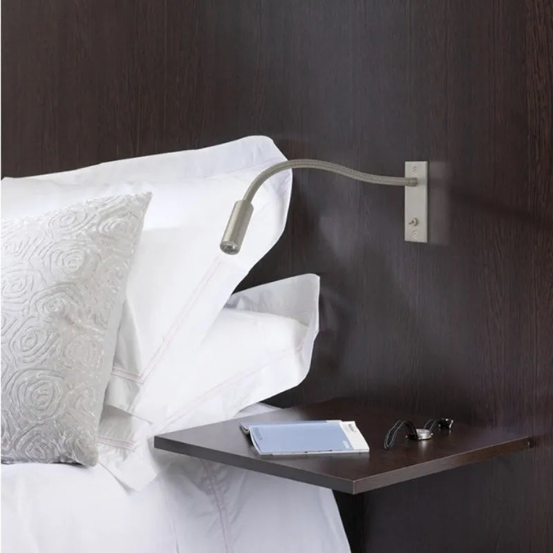 Vynex Minimalist Reading Adjustable Spotlight Wall Lamp - Lamp Copper