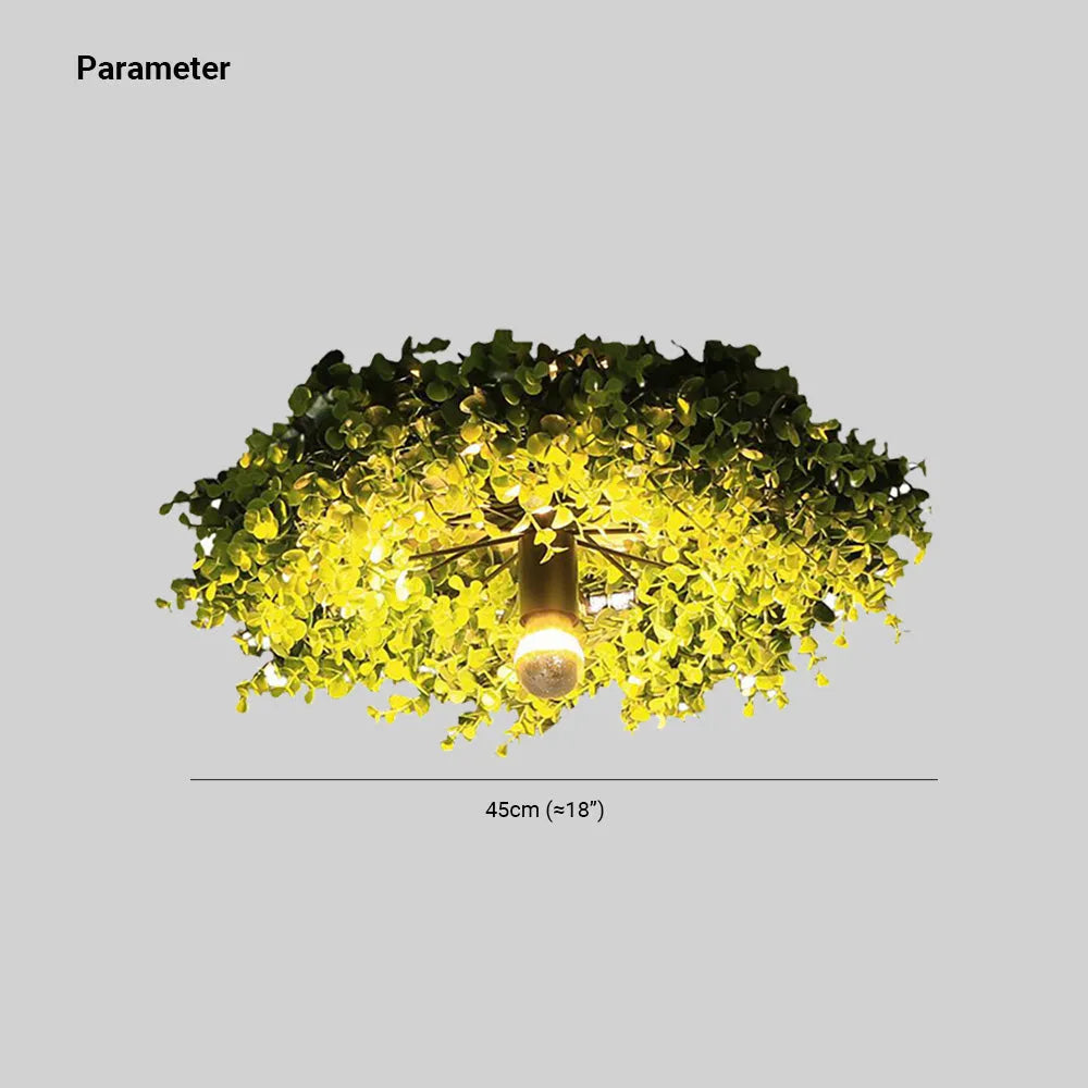 Arko Plant Ceiling Light - Lamp Copper