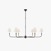 Silva Vintage Retro Metal Elegant Chandeliers Living Room - Lamp Copper
