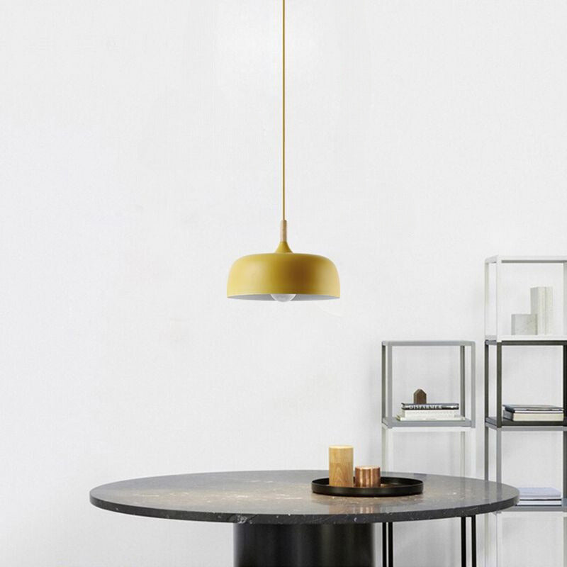 Aria Modern Pendant Light Dome Macaron Dining Room - Lamp Copper