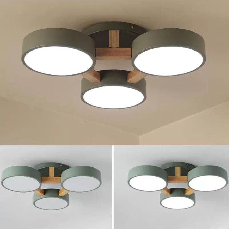 Arisha Nordic Minimalist Flush Mount Ceiling Light - Lamp Copper