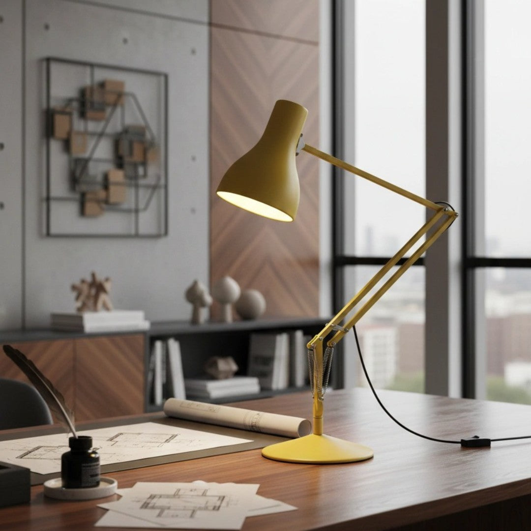 Archive Table Lamp Metal Construction Task