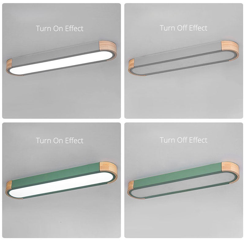 Mero Modern Ceiling Light Colorful Bedroom/Hallway - Lamp Copper