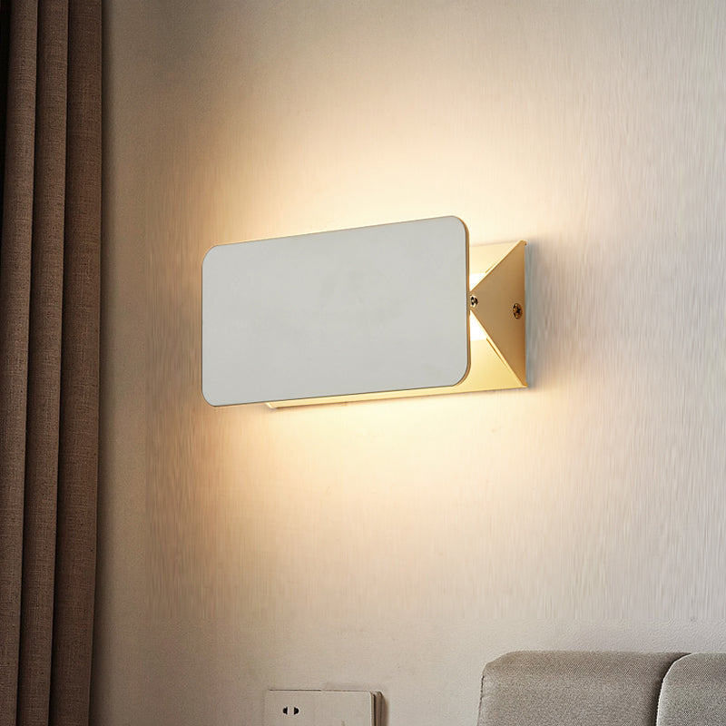 Arisha LED Metal Indoor Wall Lamp Rotatable, White - Lamp Copper
