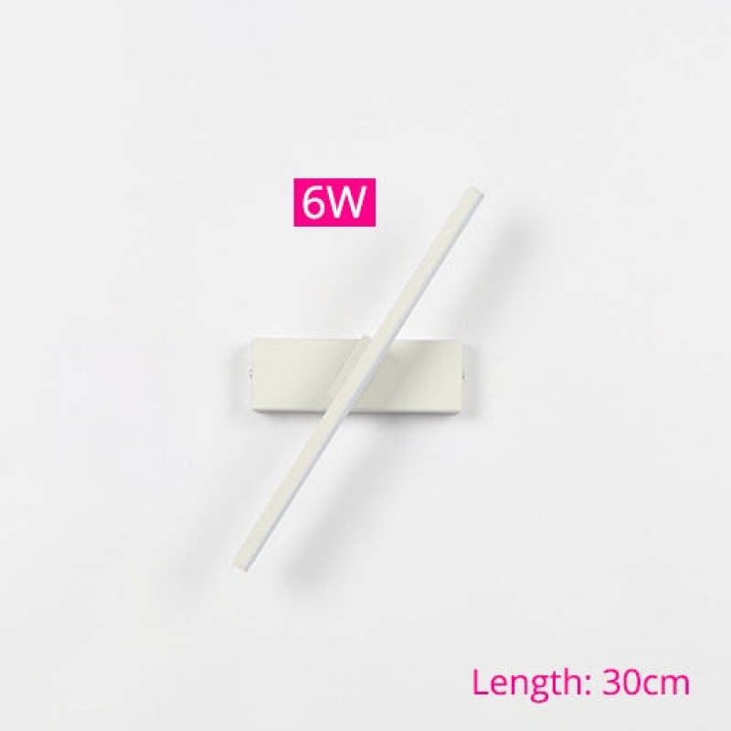 Struve Rotatable Wall Lamp for Bedroom, Black/White - Lamp Copper