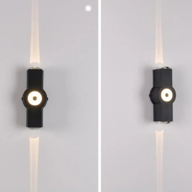 Ovelo Modern Waterproof Minimalist Cross Outdoor Wall Light Garden/Corridor - Lamp Copper
