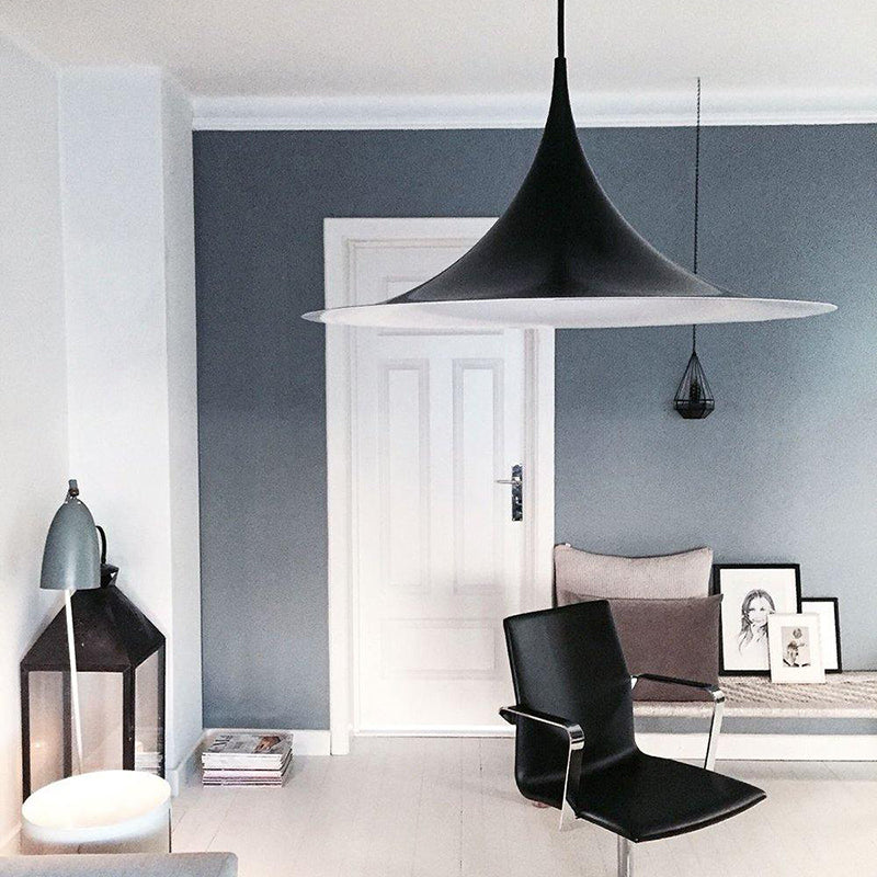 Arisha Minimalist Pendant Light, Hat - Lamp Copper