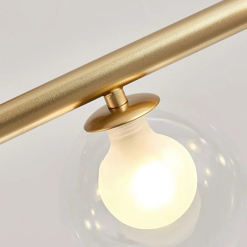 Zesty Linear Pendant Light - Lamp Copper