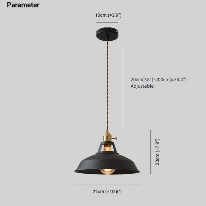 Jojo Pendant Light Vintage - Lamp Copper