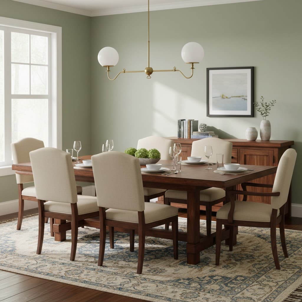 Pearl Glass Brass Chandelier