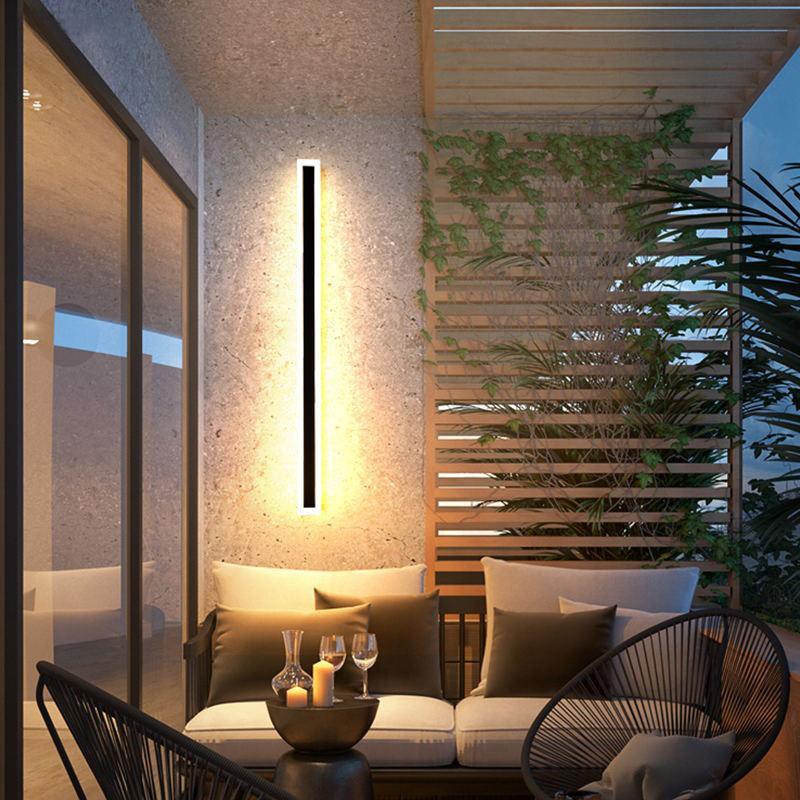 Vynn Linear Outdoor Wall Lamp - Lamp Copper