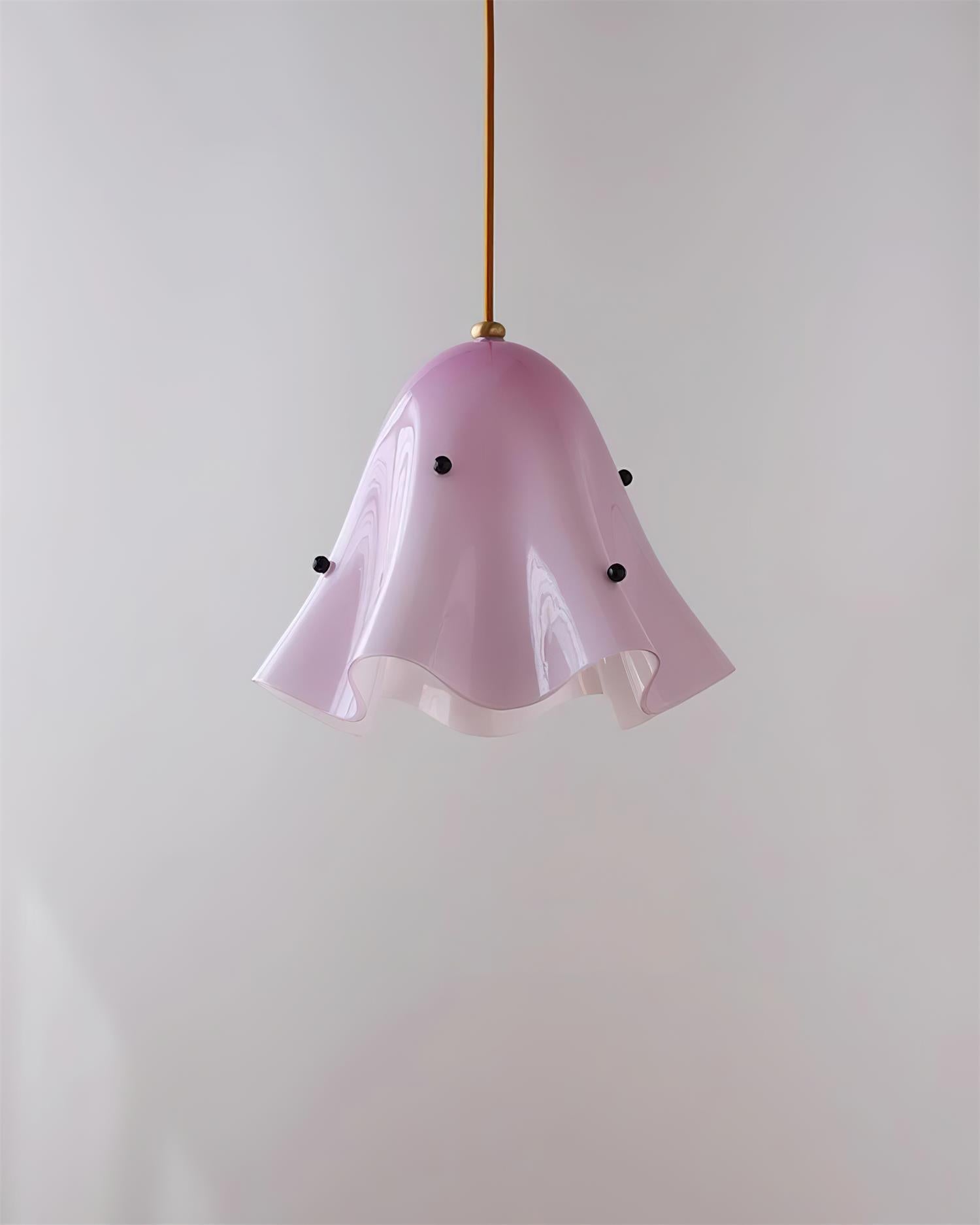 Musa Artistic Glass Modern Bloom Inspired Ceiling Lamp