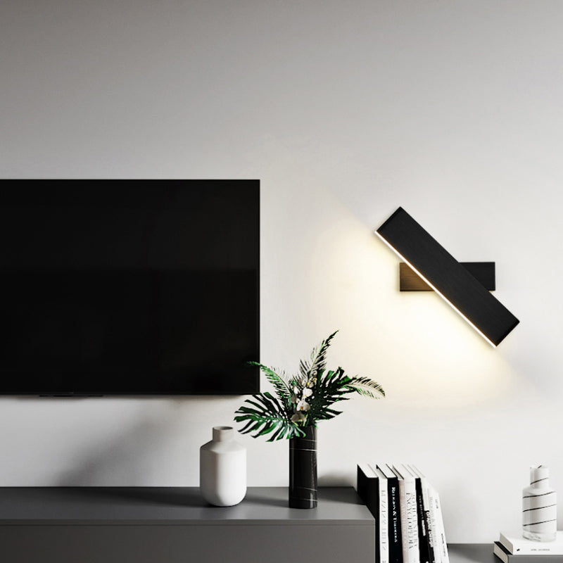 Kaya Rectangular Rotatable Wall Lamp - Lamp Copper